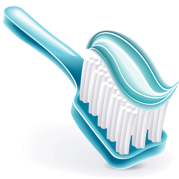 Download PNG image - Tooth With Toothbrush PNG 