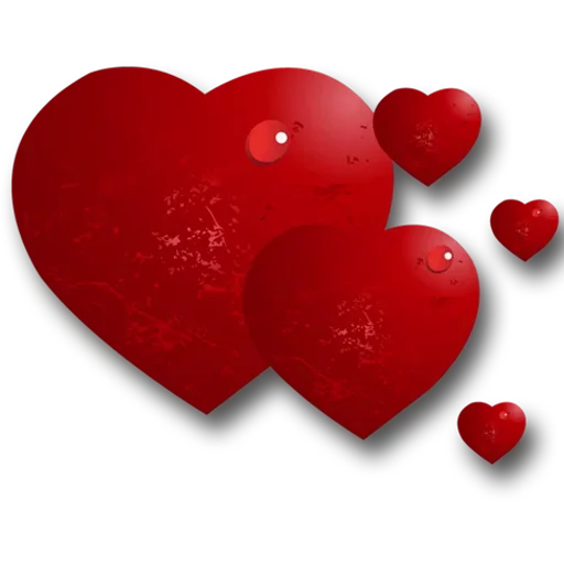 Download PNG image - Two Hearts PNG Photo 