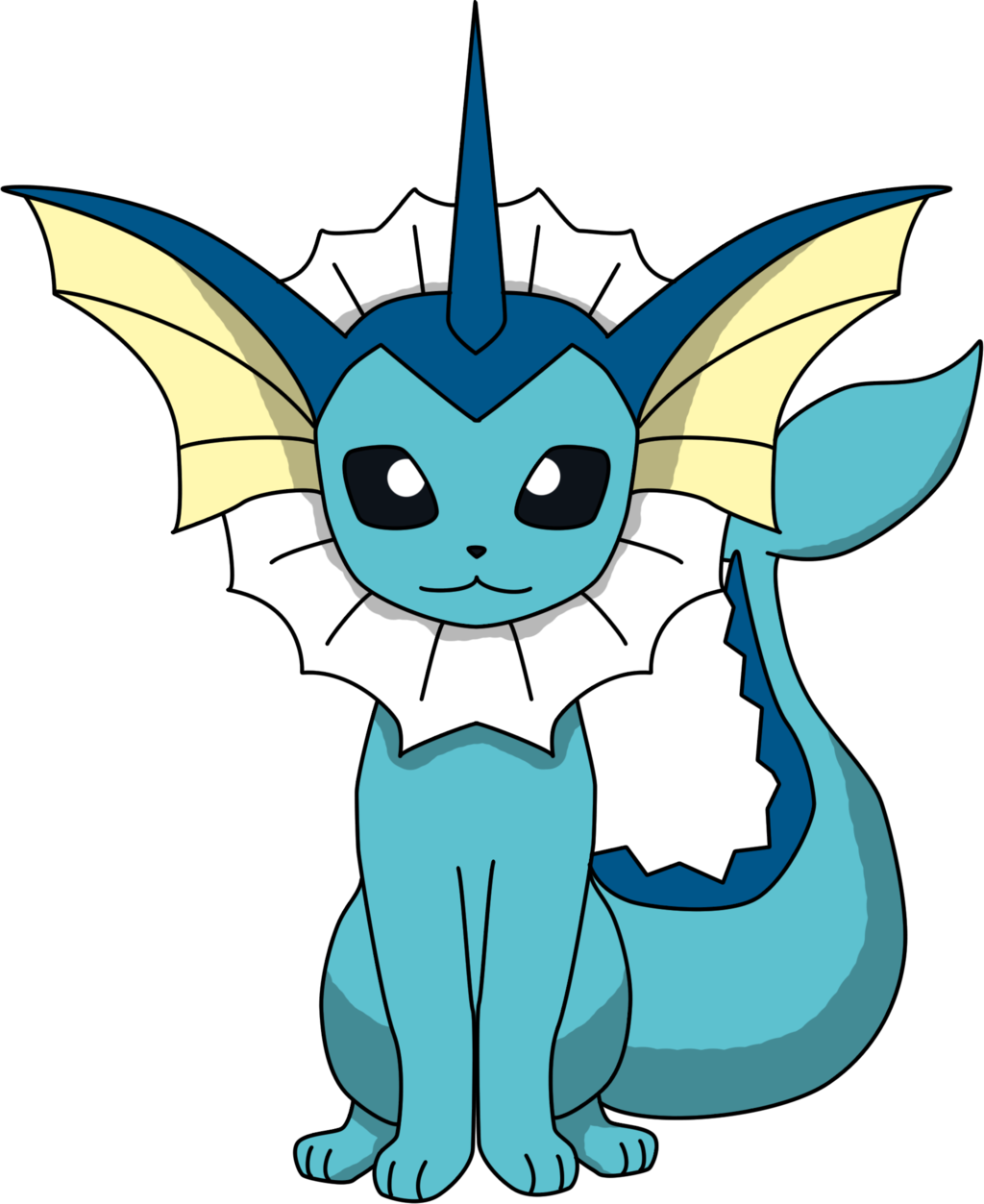 Download PNG image - Vaporeon Pokemon PNG Isolated File 