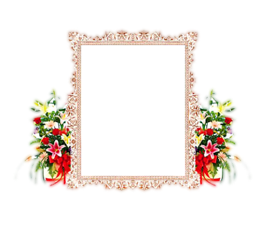 Download PNG image - Vector Funeral Frame Transparent Background 
