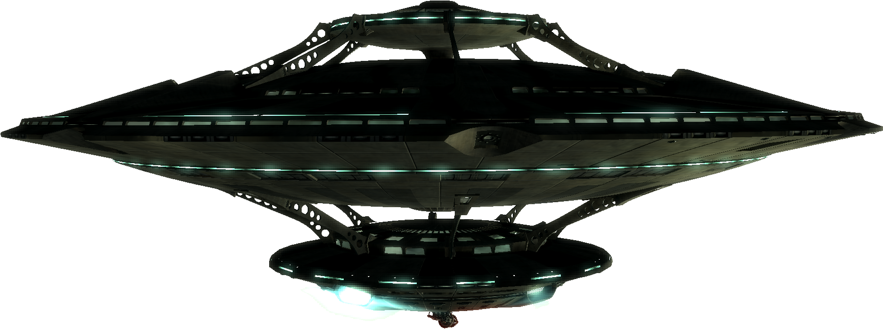 Download PNG image - Alien Ship PNG Isolated File 