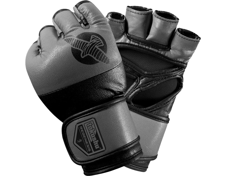 Download PNG image - Black MMA Gloves PNG HD 