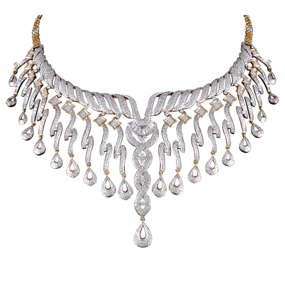 Download PNG image - Diamond Necklace PNG Free Download 
