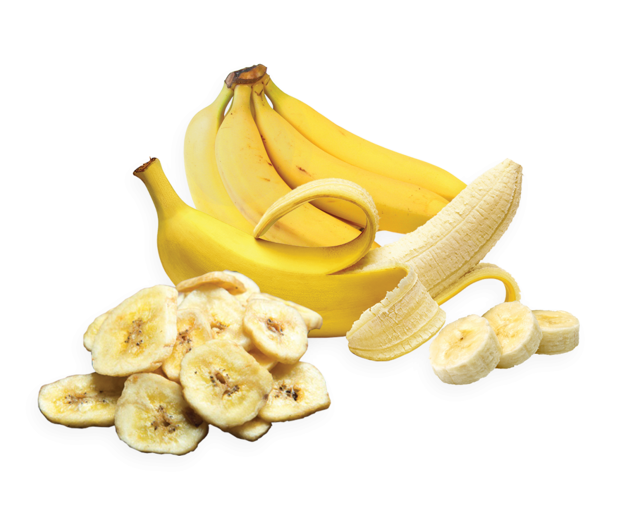 Download PNG image - Dried Banana Fresh PNG 