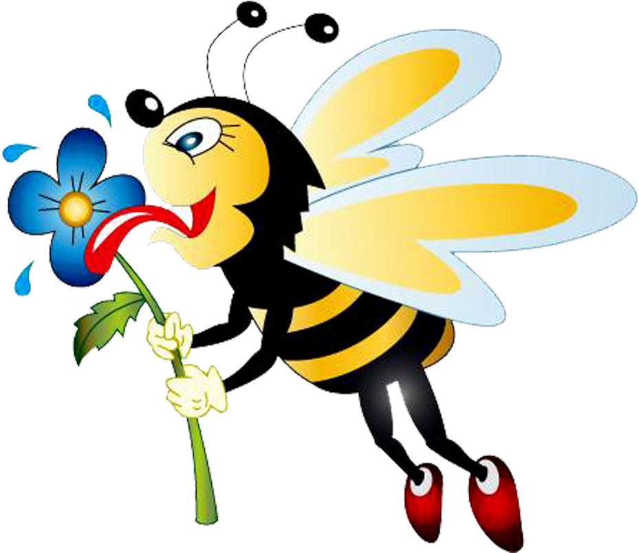 Download PNG image - Flying Honey Bee Vector PNG Transparent Image 