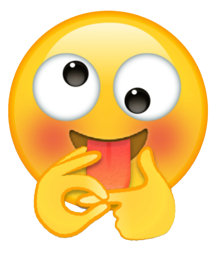 Download PNG image - Funny Sticker Emoji PNG File 