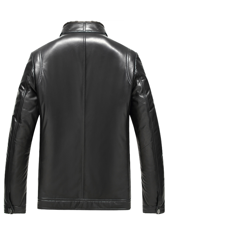 Download PNG image - Fur Lined Leather Jacket PNG Transparent Image 