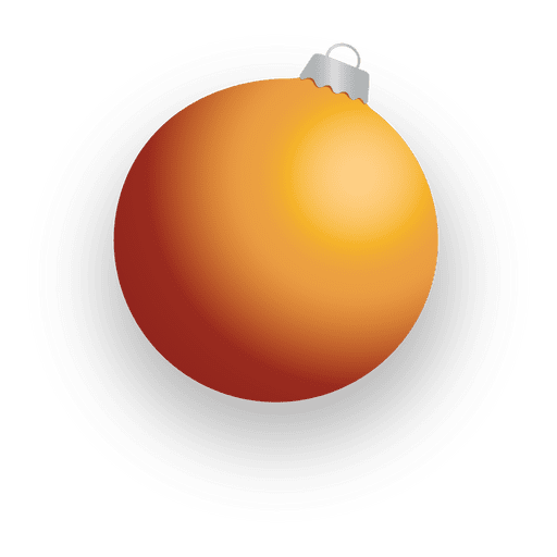 Gold Christmas Bauble Download PNG Image