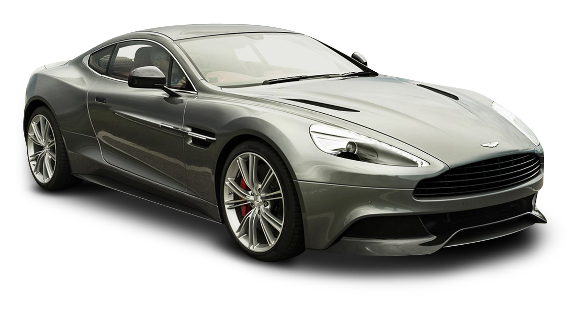 Download PNG image - Gray Aston Martin Transparent Background 