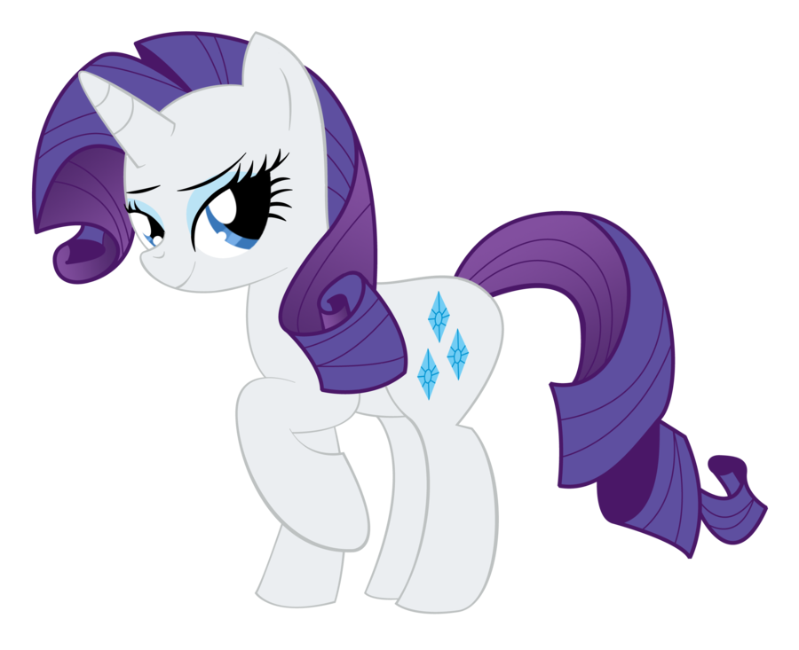 Download PNG image - My Little Pony Rarity Transparent Background 
