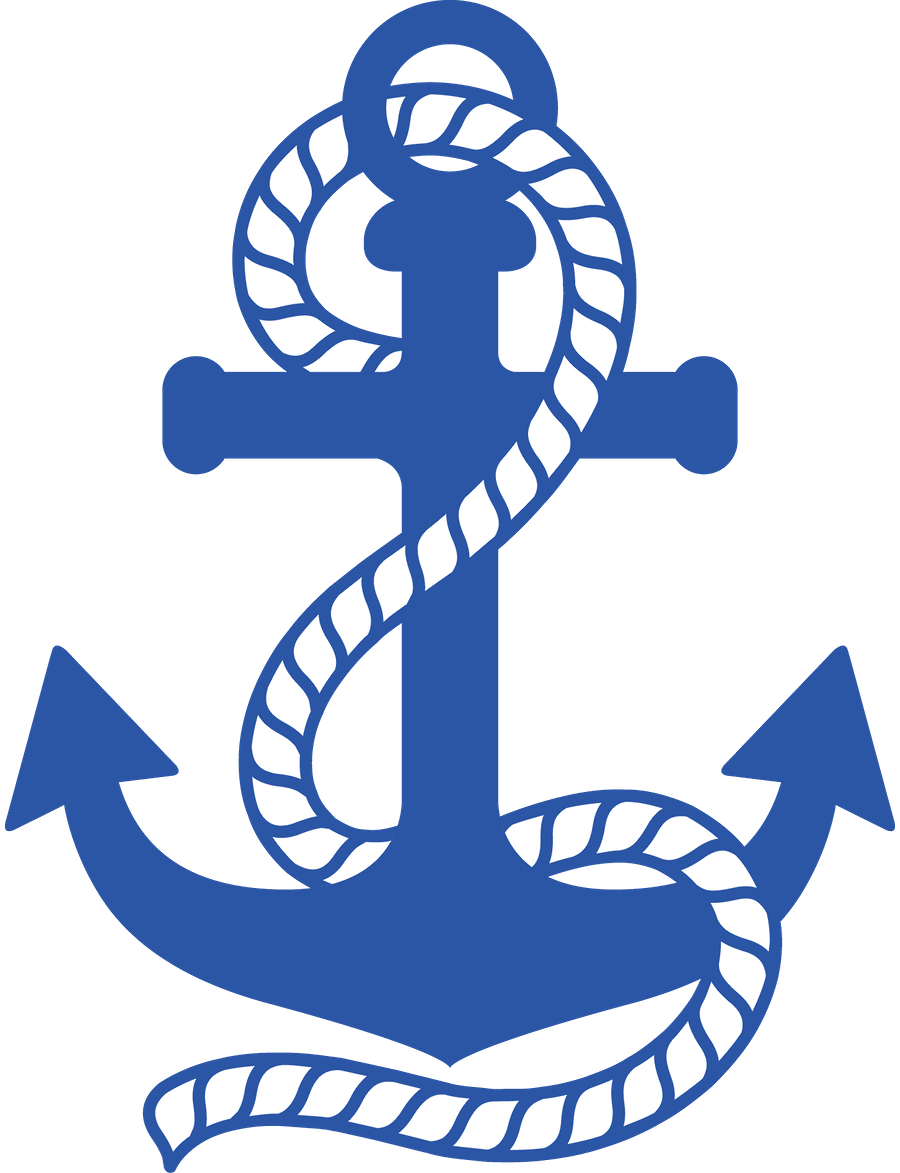 Download PNG image - Nautical Anchor PNG File 
