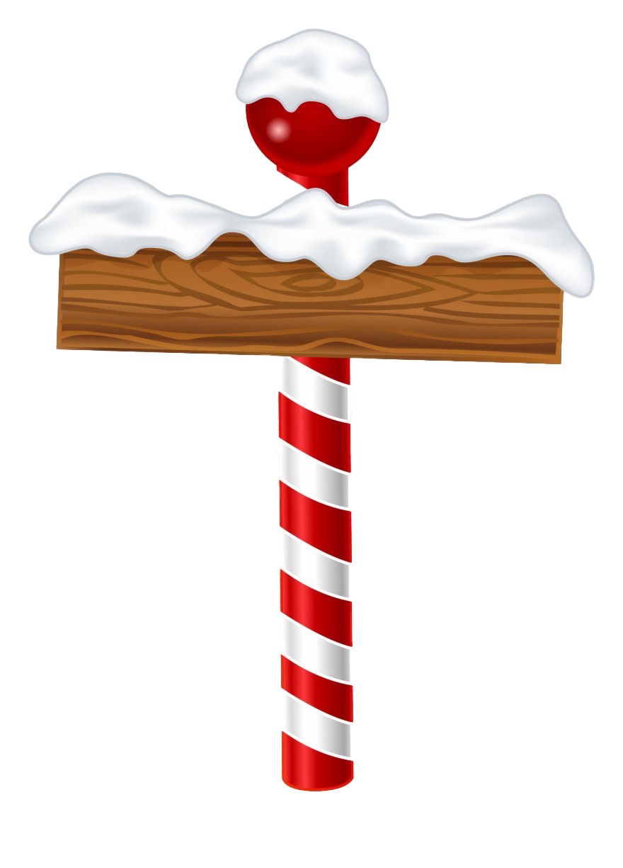 North Pole Sign PNG Image