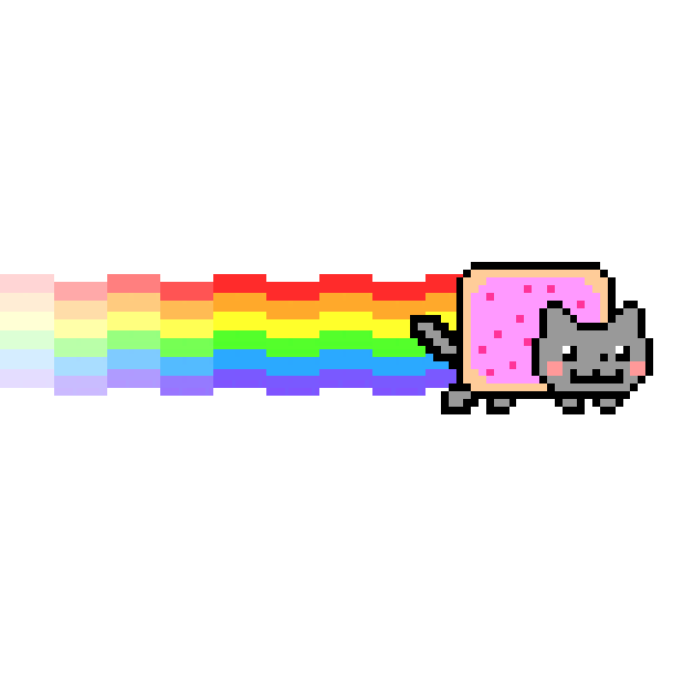 Download PNG image - Nyan Cat PNG Clipart 