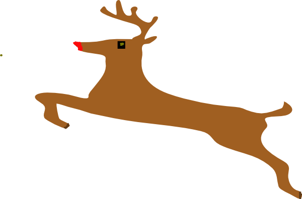 Download PNG image - Rudolph Running PNG Photos 