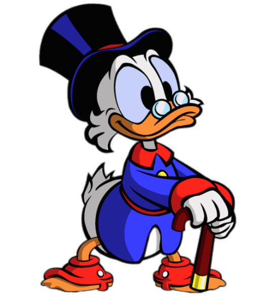Download PNG image - Scrooge McDuck PNG Clipart 
