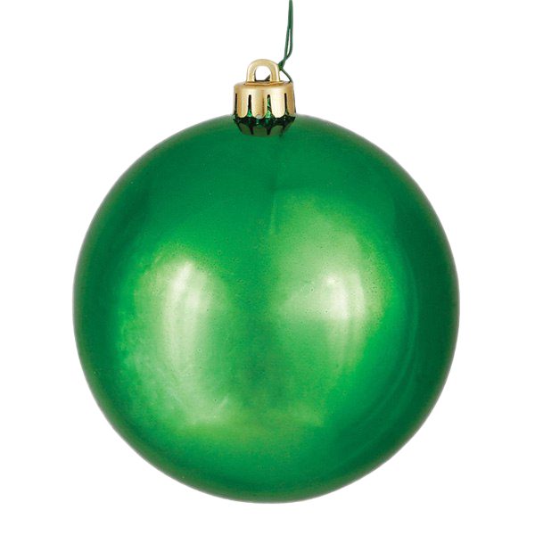 Download PNG image - Single Green Christmas Ball PNG Photos 
