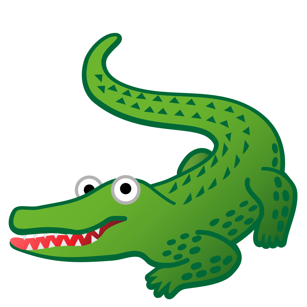 Download PNG image - Vector Alligator PNG Image 