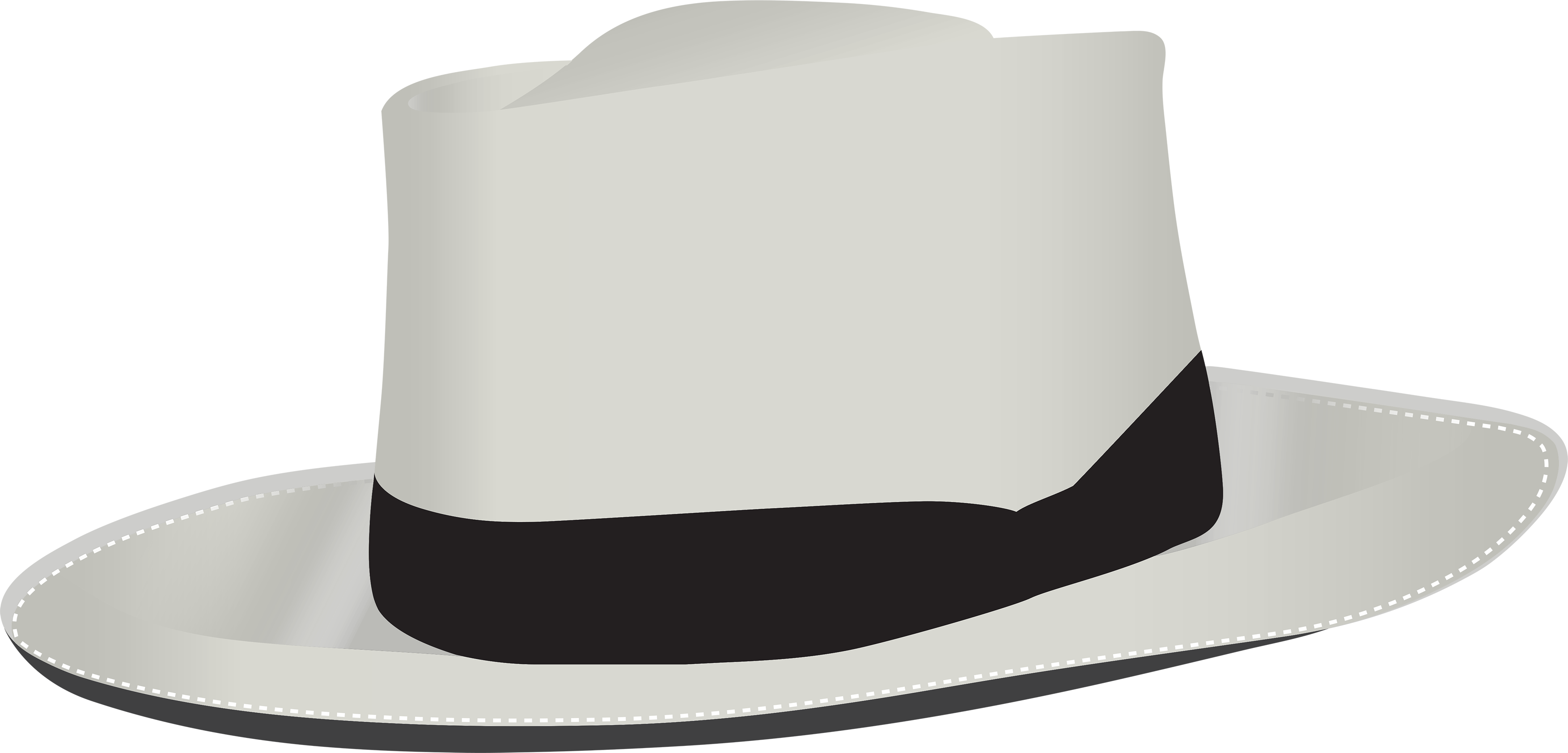 Download PNG image - White Hat Transparent PNG 