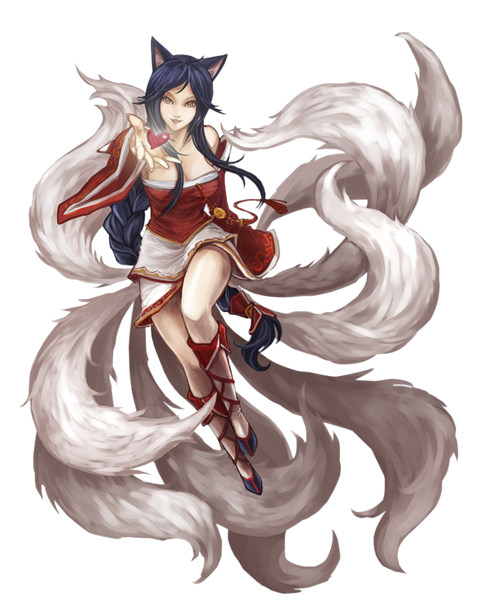 Download PNG image - Ahri League of Legends PNG Isolated HD 