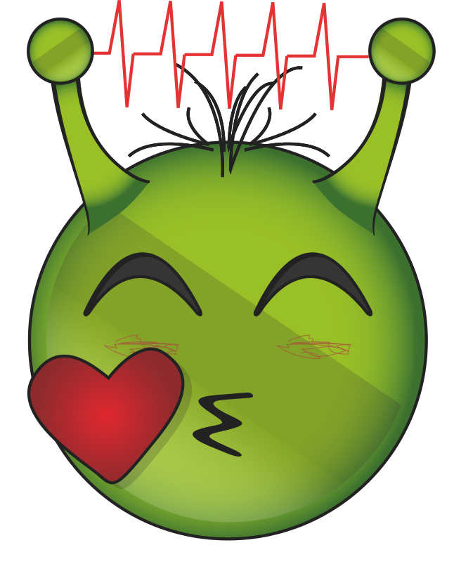 Download PNG image - Alien Face Emoji Download PNG Image 