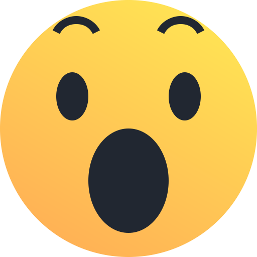 Download PNG image - Amazed Reaction Emoji PNG HD 