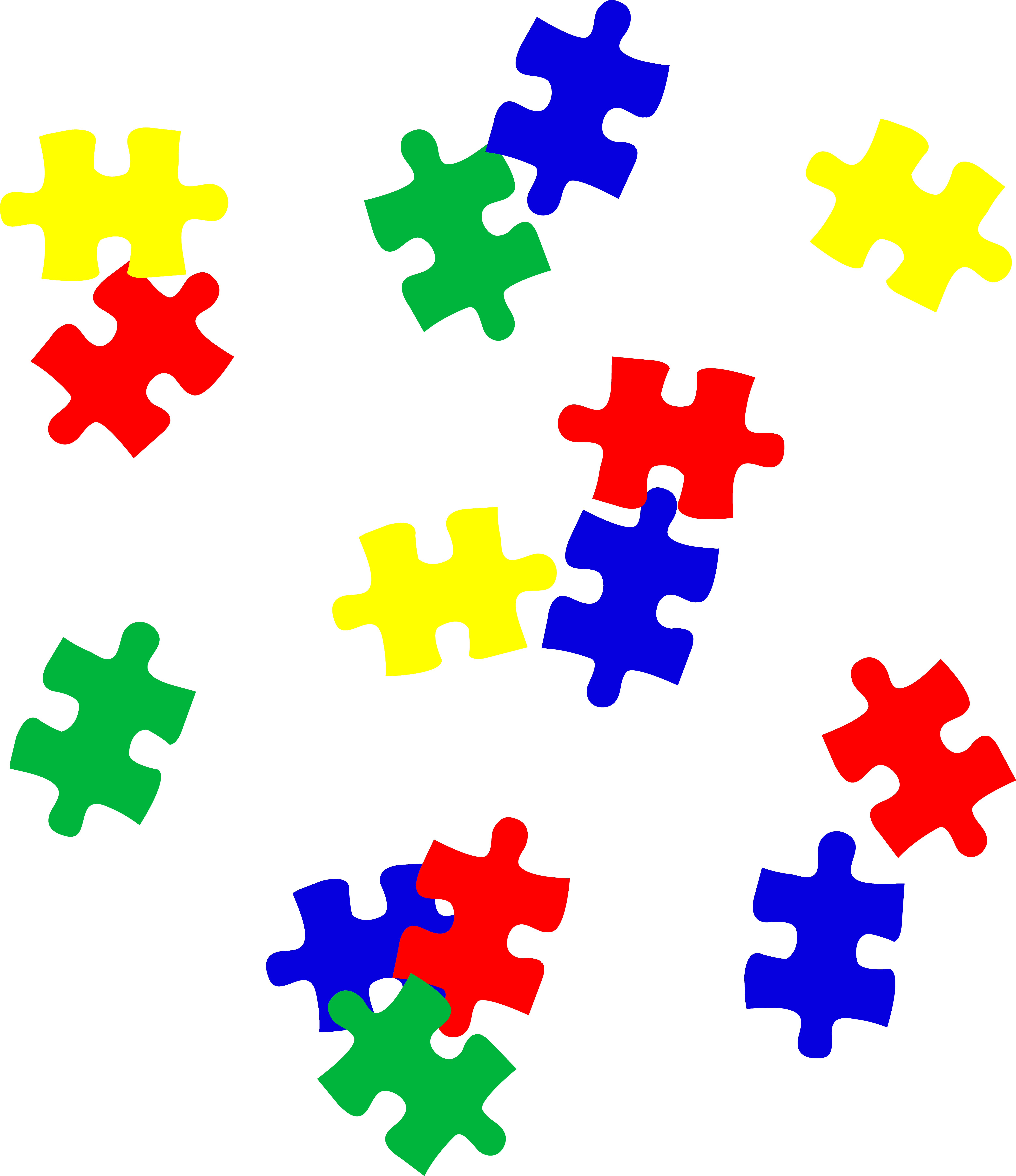 Download PNG image - Autism Puzzle PNG Free Download 