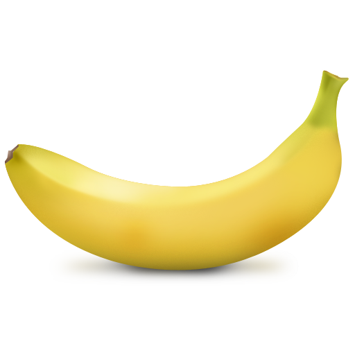 Download PNG image - Banana Icon PNG 
