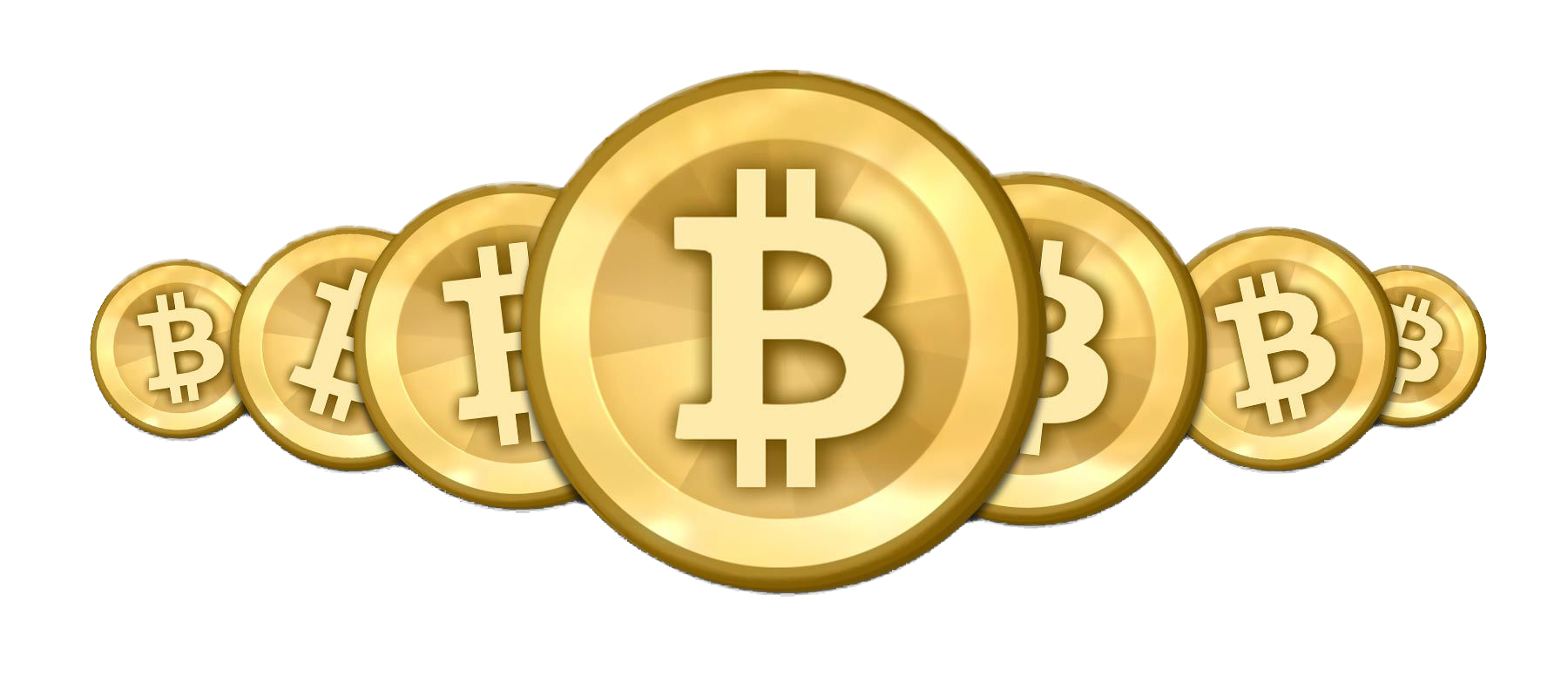 Download PNG image - Bitcoin Coins PNG 