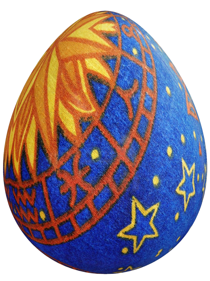 Download PNG image - Blue Easter Egg PNG Image 