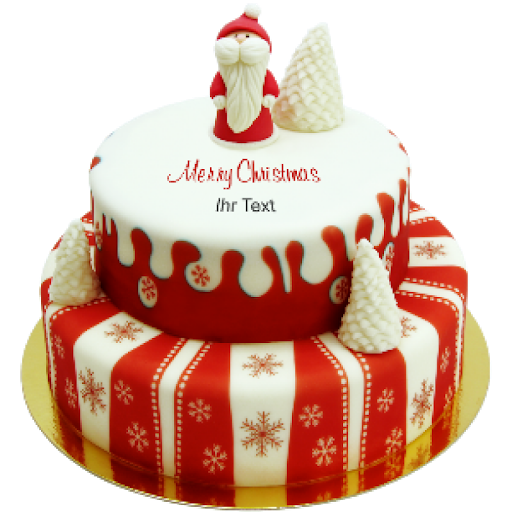 Download PNG image - Christmas Cake PNG Image 