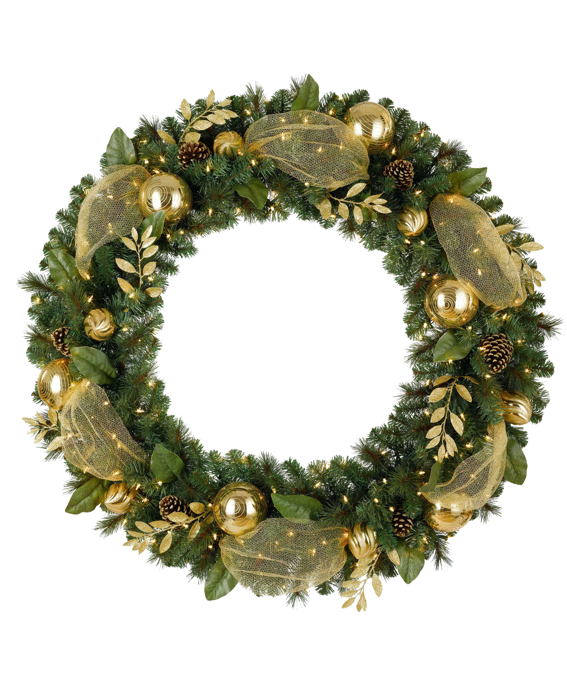 Download PNG image - Christmas Wreath PNG HD 