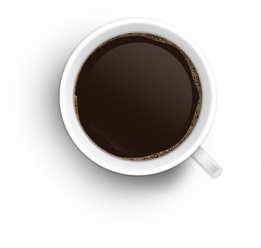 Download PNG image - Coffee Mug Top PNG Image 