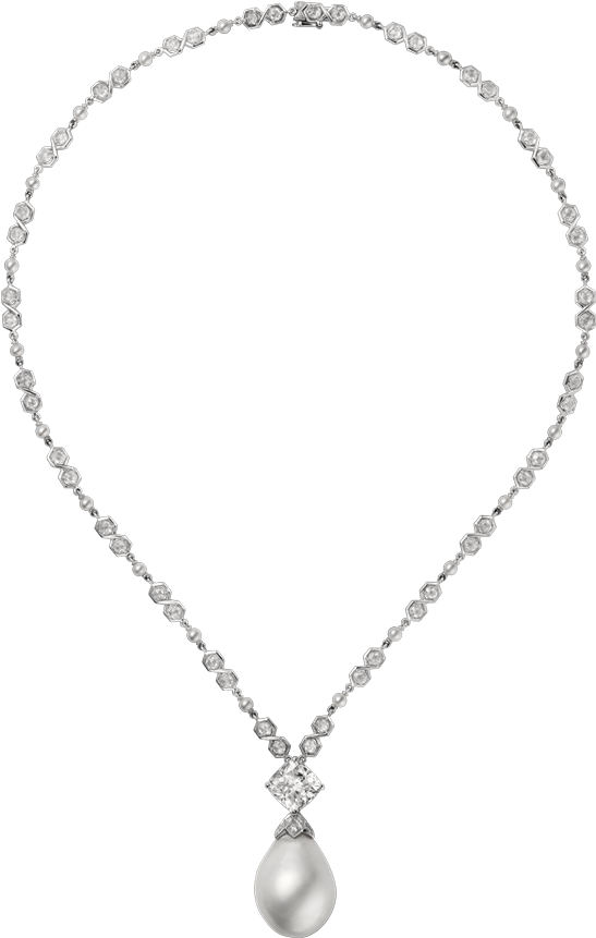 Download PNG image - Diamond Necklace PNG Photos 