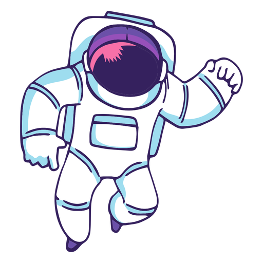 Download PNG image - Floating Astronaut Transparent Background 