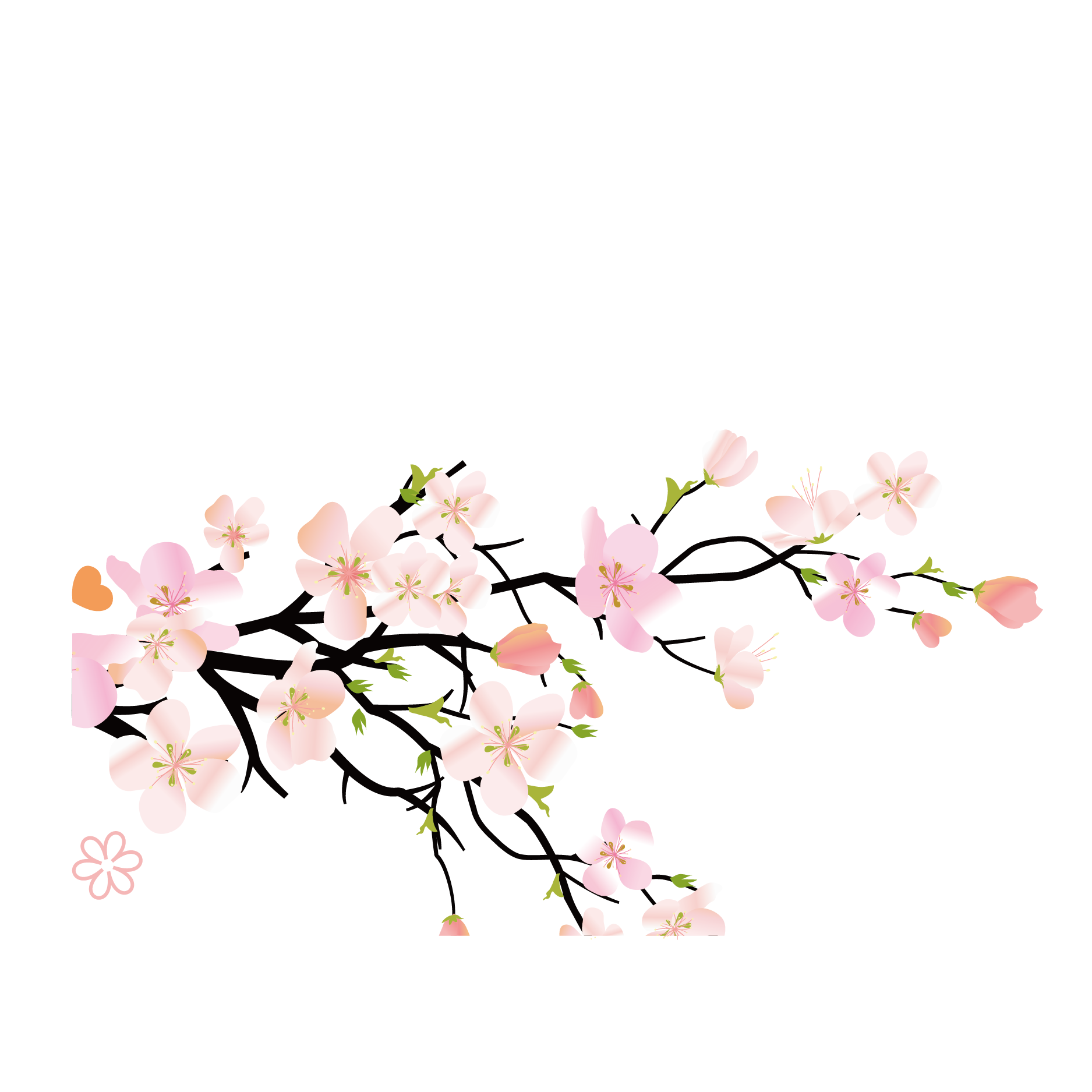 Download PNG image - Pink Spring Blossom PNG Clipart 