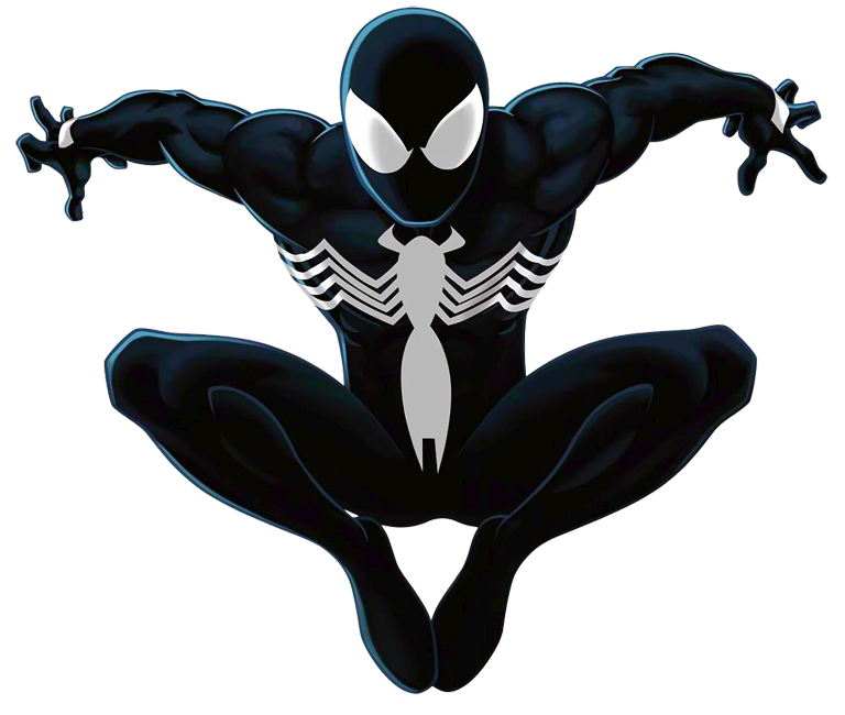 Download PNG image - Spiderman Black PNG File 