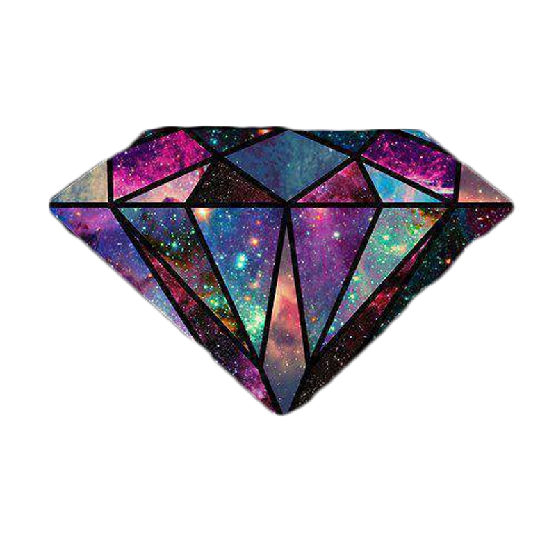 Download PNG image - Transparent Diamond Galaxy Design PNG 