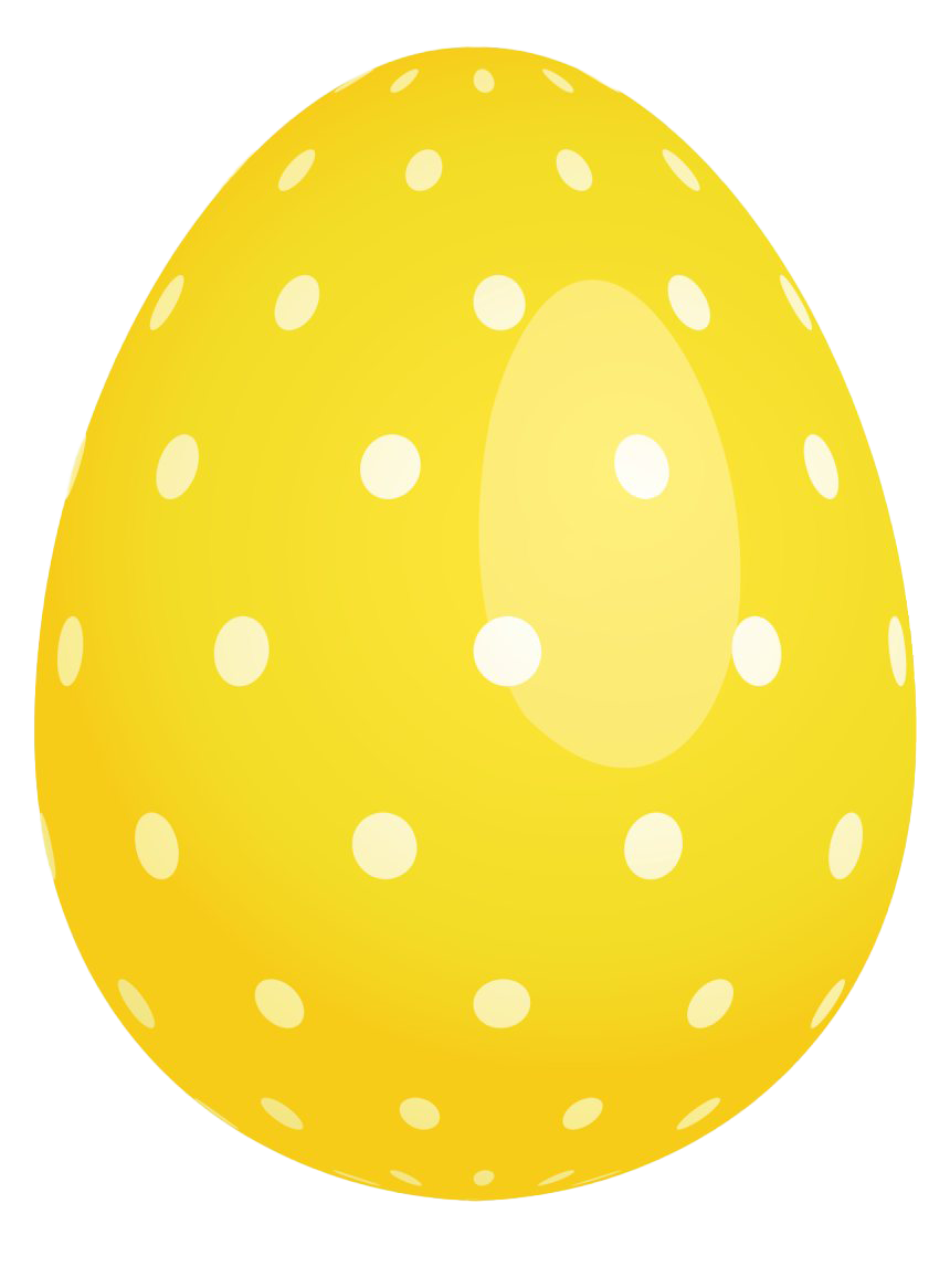 Download PNG image - Yellow Easter Egg PNG Photos 