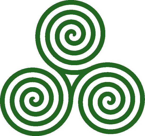 Download PNG image - Coil Celtic Triple Spiral PNG Image 