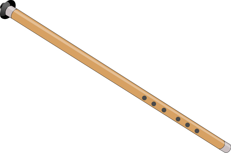 Download PNG image - Clipart Bamboo Flute PNG 