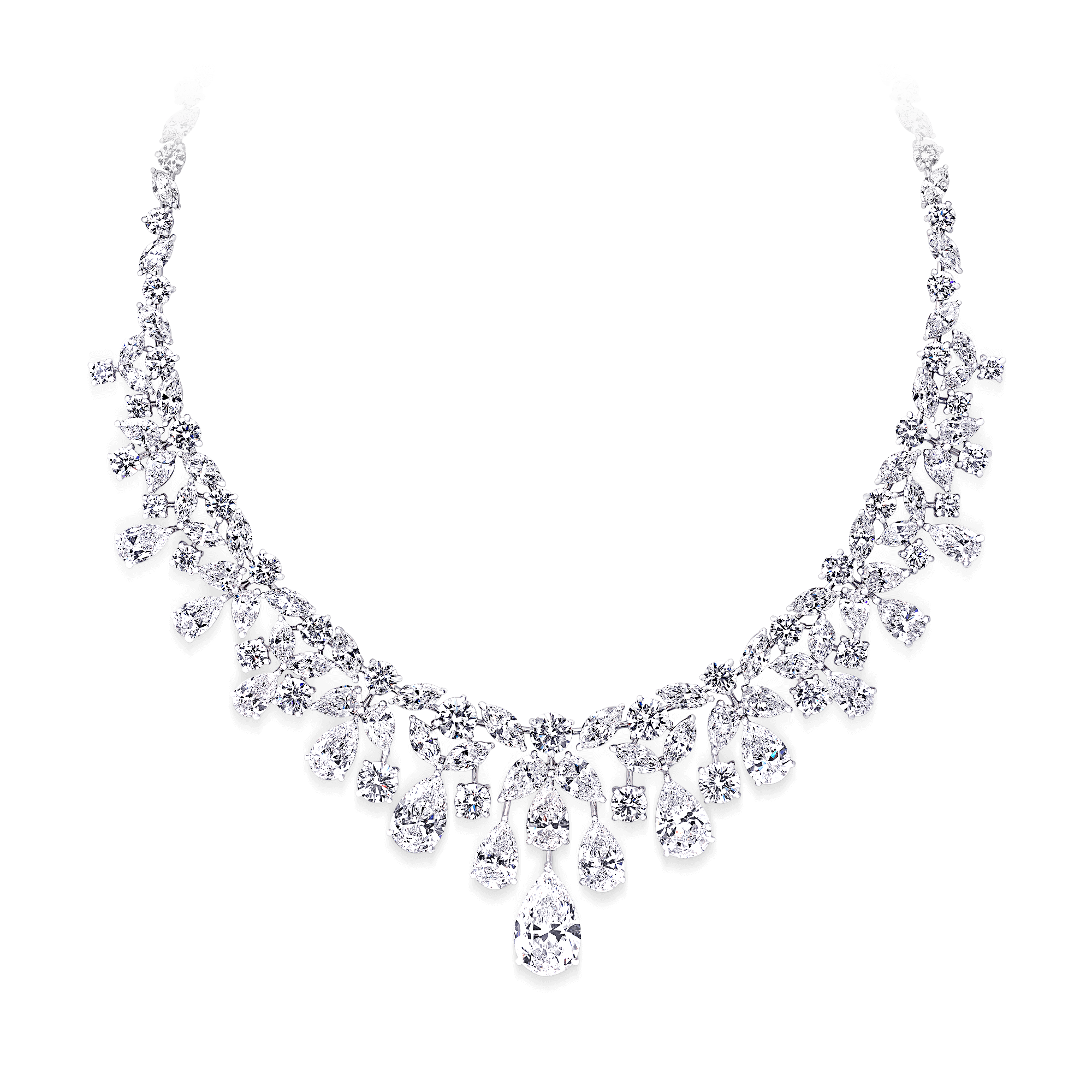 Download PNG image - Diamond Necklace PNG Picture 
