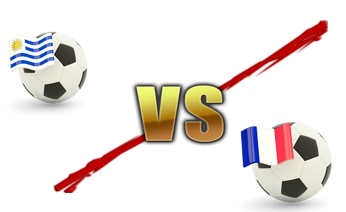 Download PNG image - FIFA World Cup 2018 Quarter-Finals Uruguay VS France PNG File 