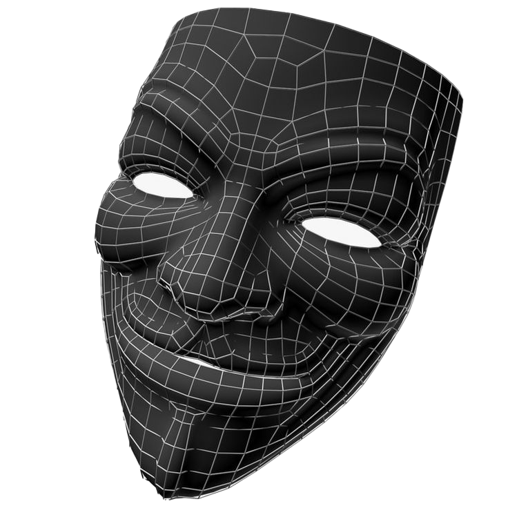 Download PNG image - Squid Game Black Mask Download PNG Image 