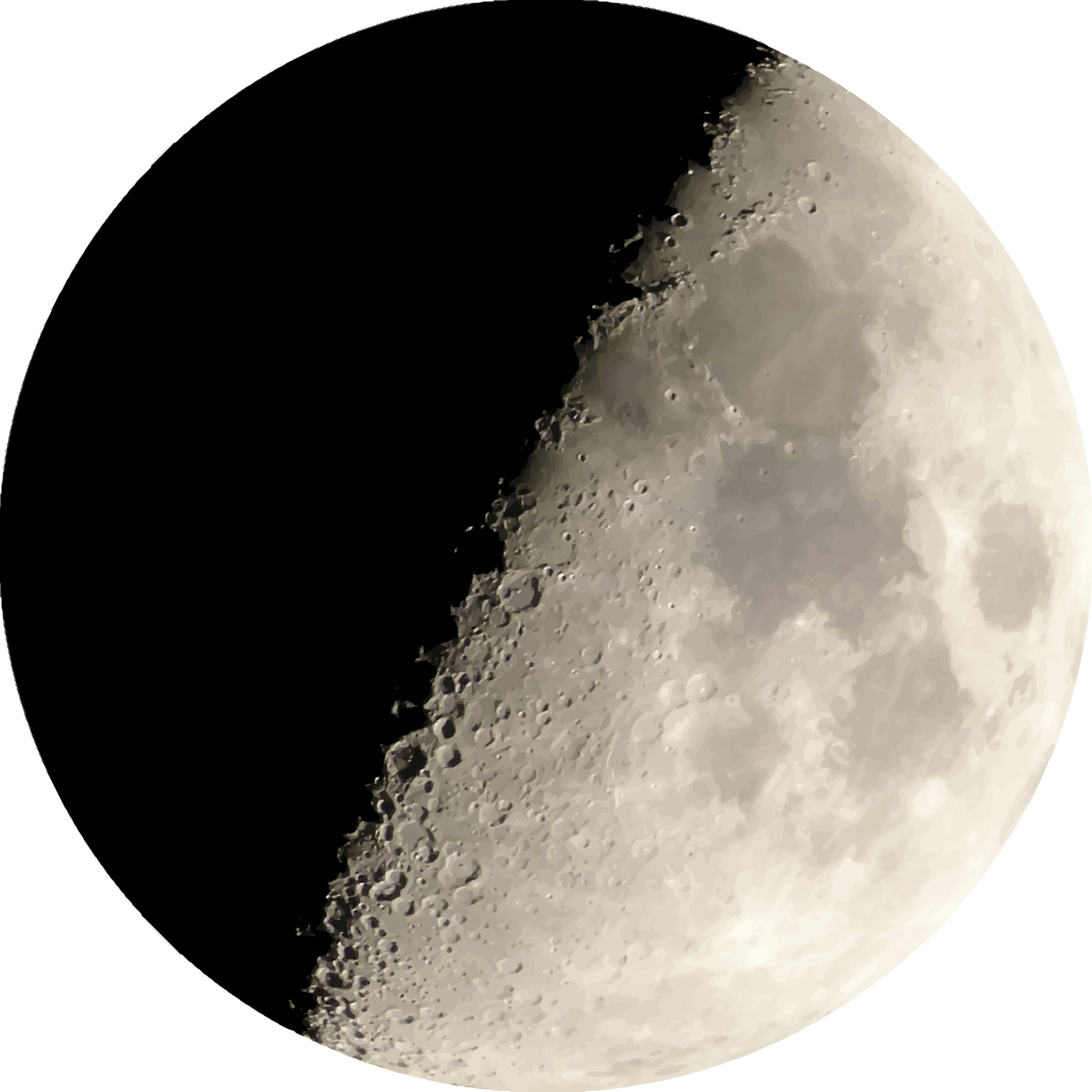 Download PNG image - Crescent Moon PNG Pic 