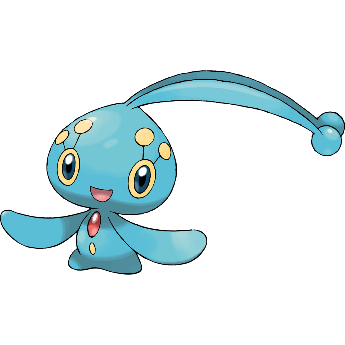 Download PNG image - Manaphy Pokemon PNG Isolated Image 
