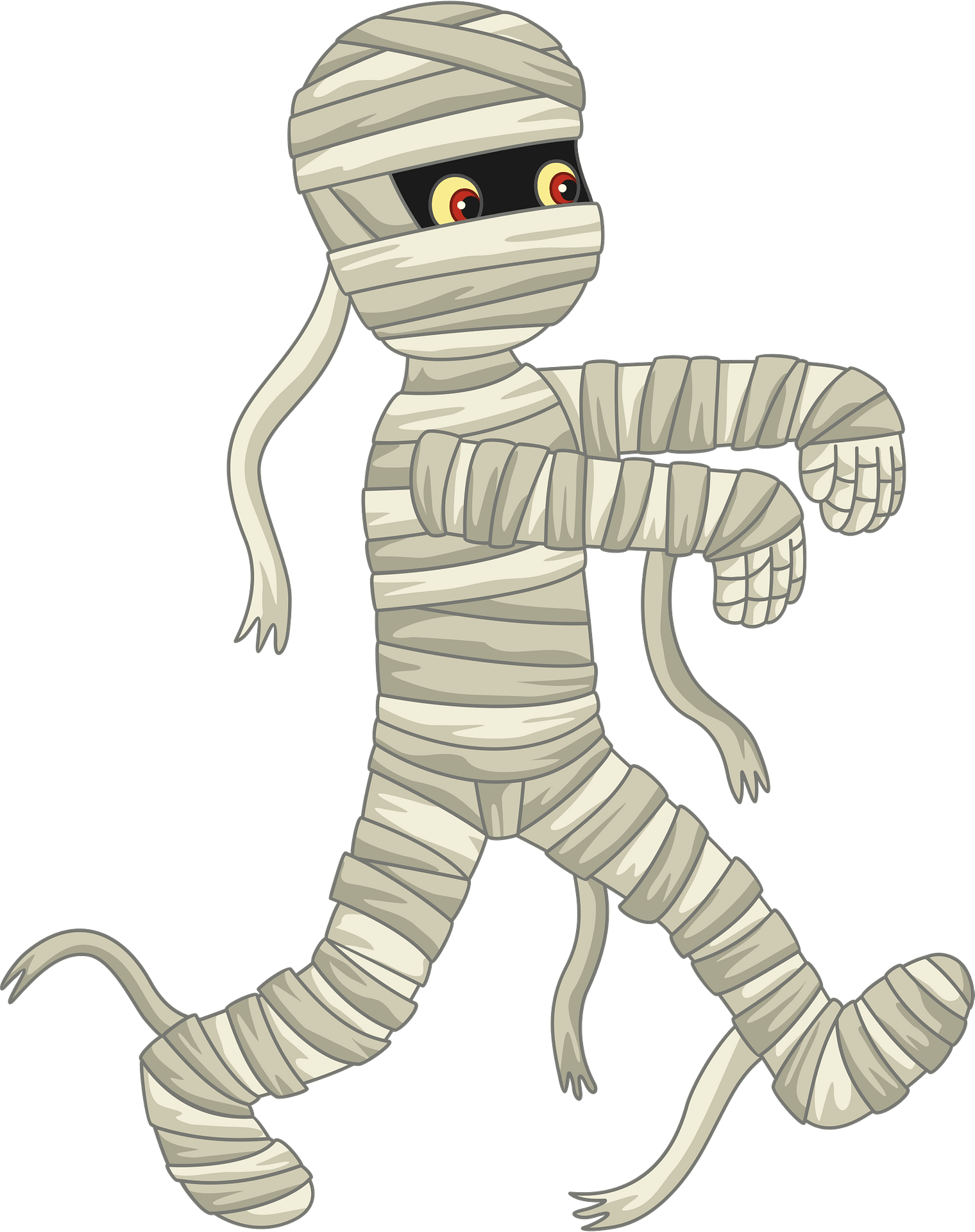 Download PNG image - Scary Mummy PNG Clipart 