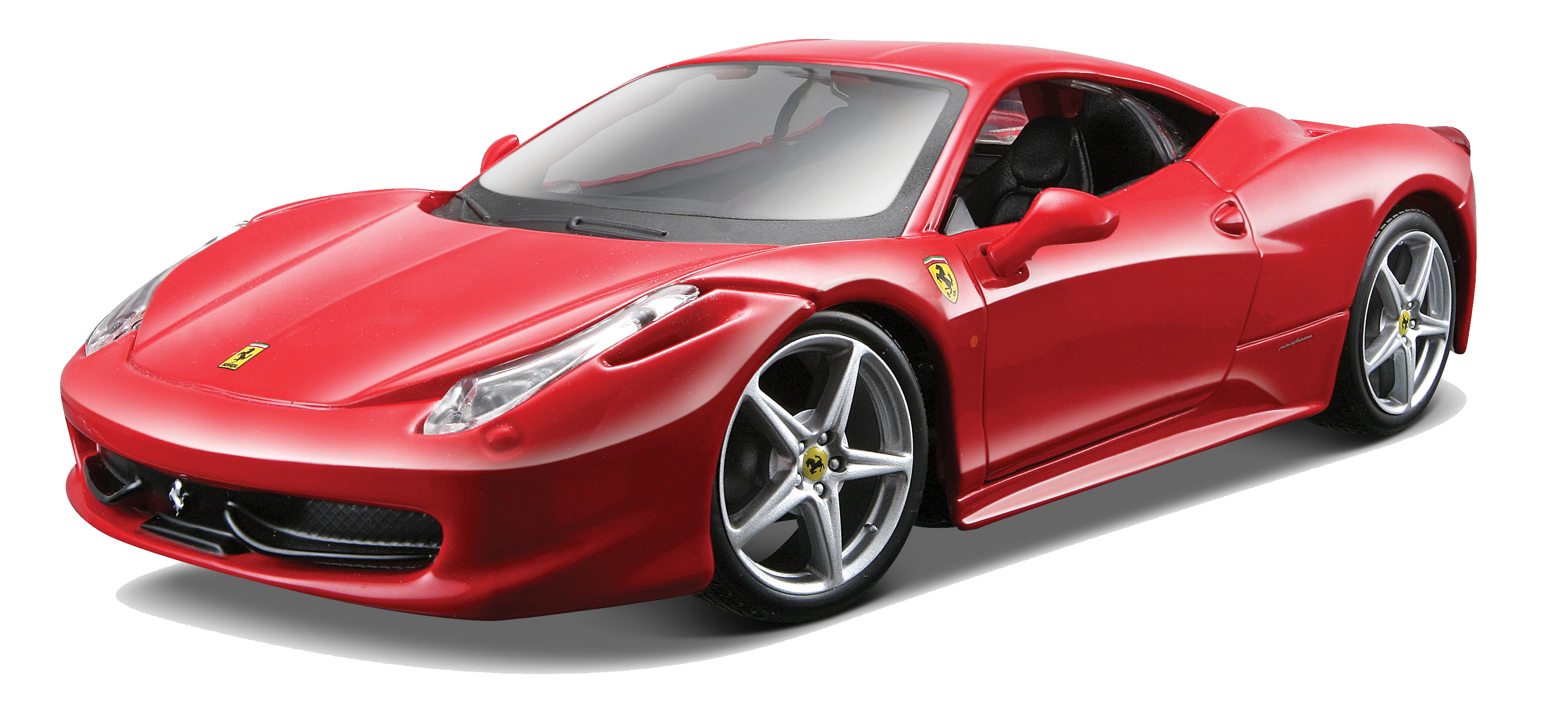 Download PNG image - Side View Red Ferrari PNG Image 