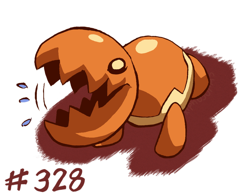 Download PNG image - Trapinch Pokemon PNG Picture 