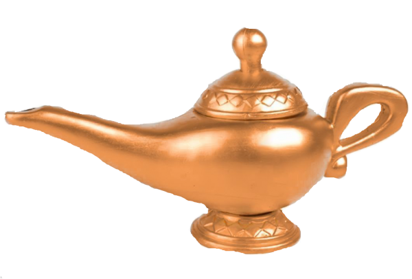 Download PNG image - Aladdin Lamp Transparent Background 