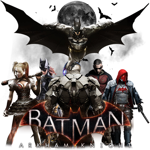 Download PNG image - Batman Arkham City Logo PNG Isolated Image 